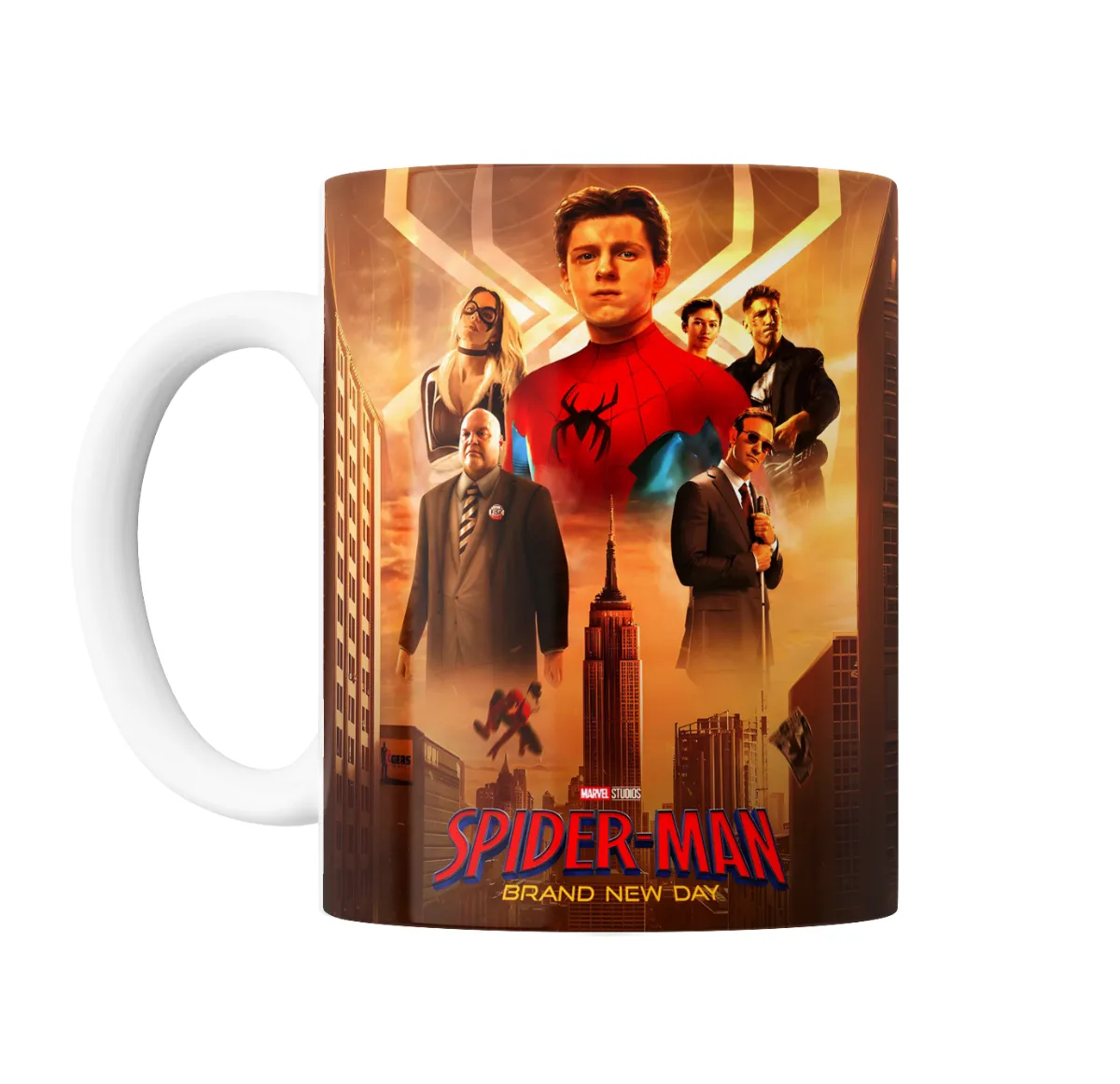 Taza de Cerámica Spider-Man Brand New Day Hombre Araña y Villanos - vista 2