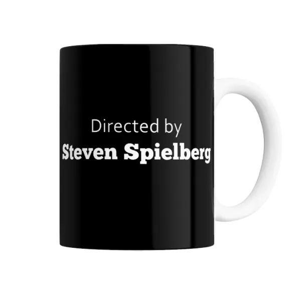 Taza de Cerámica Spielberg Directed by Steven Spielberg