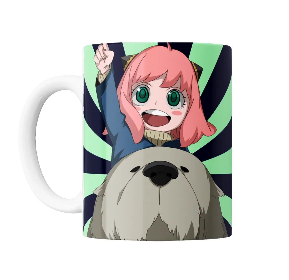 Taza de Cerámica Spy x Family Anya y Bond - vista 2