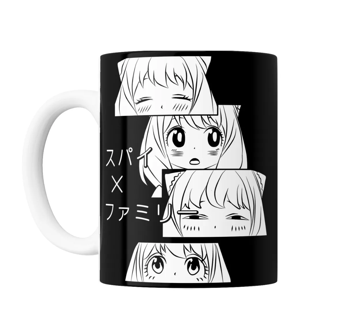 Taza de Cerámica Spy x Family Anya Expresiones - vista 2