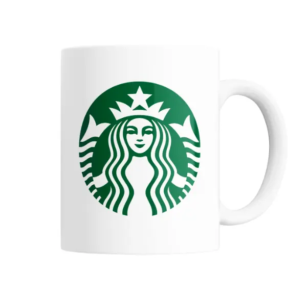 Taza de Cerámica Starbucks Logo Sirena