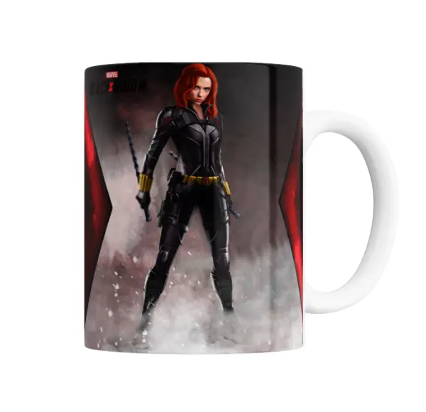 Taza de Cerámica Black Widow Natasha Romanoff
