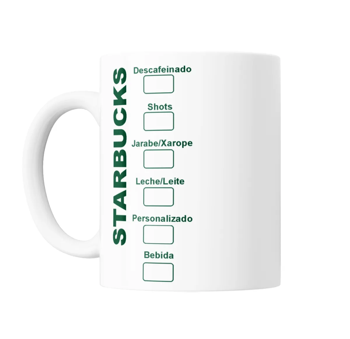Taza de Cerámica StarBucks I Love You Coffee - vista 2