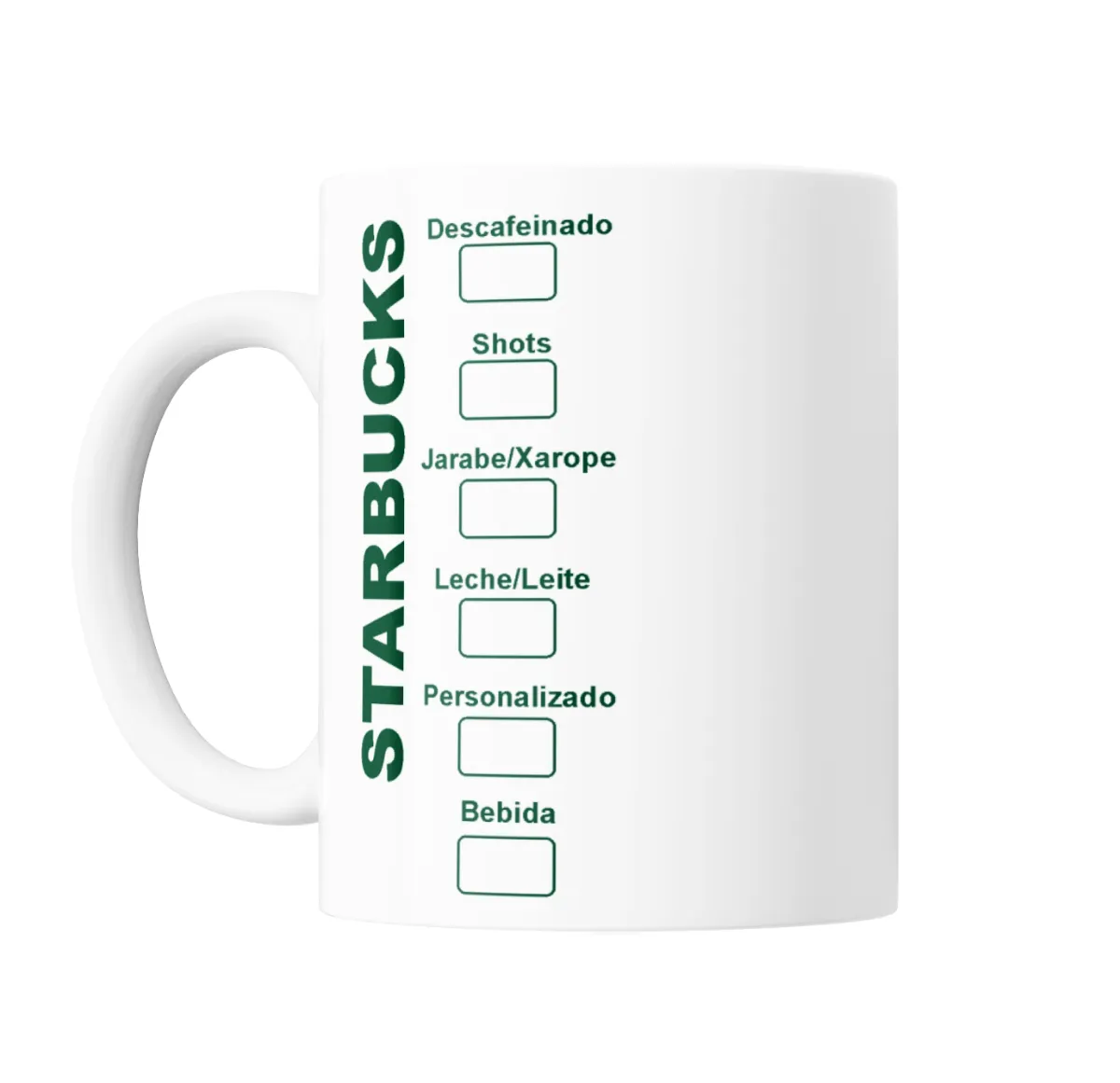 Taza de Cerámica Starbucks I Love You Coffee - vista 2