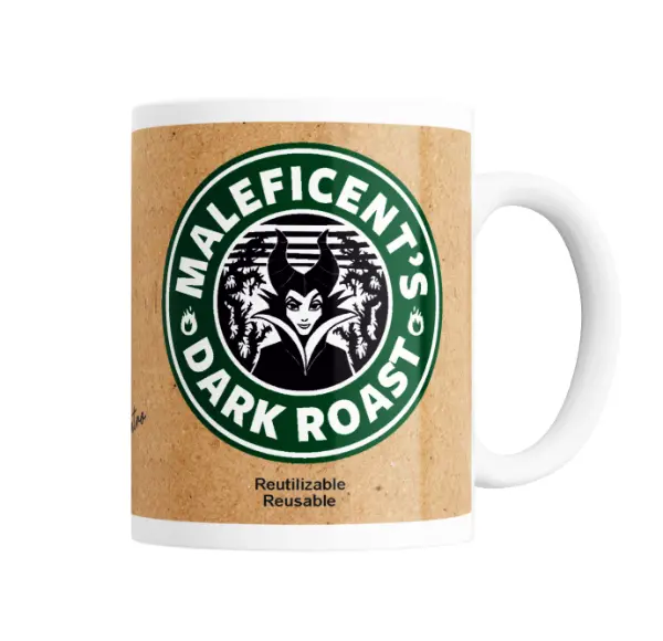 Taza de Cerámica Maléfica Dark Roast