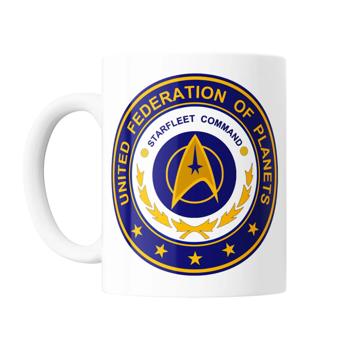Taza de Cerámica Star Trek Flota Estelar Logo Federación - vista 2