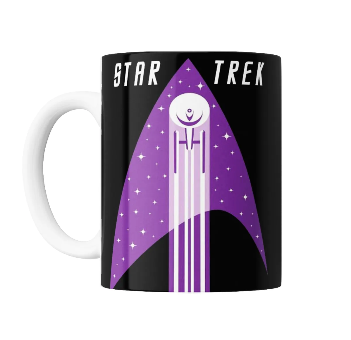 Taza de Cerámica Star Trek Insignia Violeta Estelar - vista 2