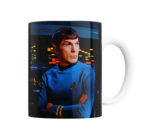 Taza de Cerámica Star Trek Spock Brazos Cruzados
