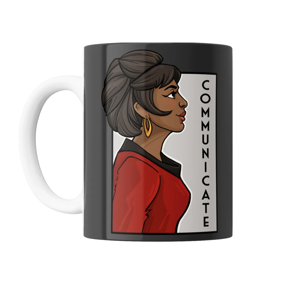 Taza de Cerámica Star Trek Communicate Uniforme Rojo - vista 2