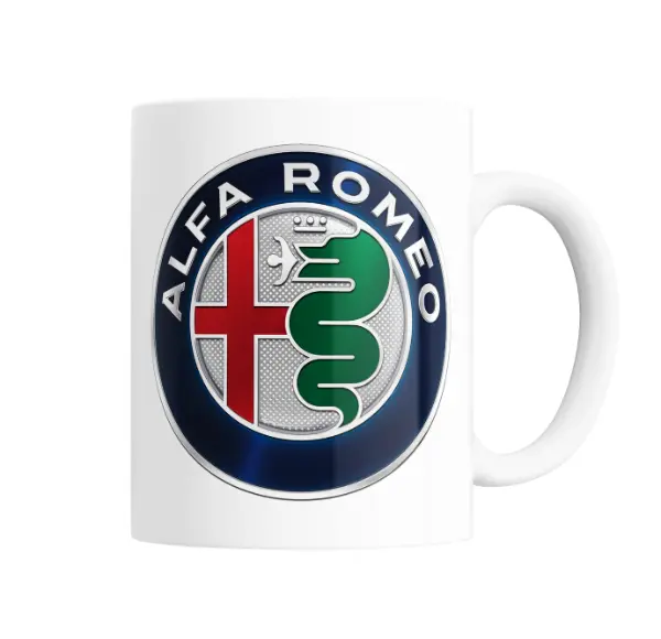 Taza de Cerámica Alfa Romeo Escudo