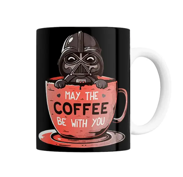 Taza de Cerámica Star Wars Darth Vader Coffee Be With You