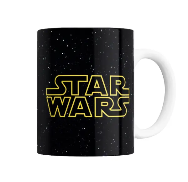 Taza de Cerámica Star Wars Logo Espacio