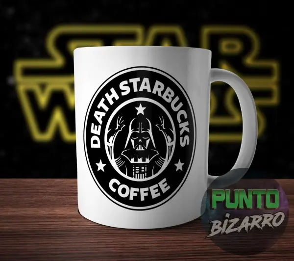 Taza de Cerámica Star Wars Death Starbucks Darth Vader