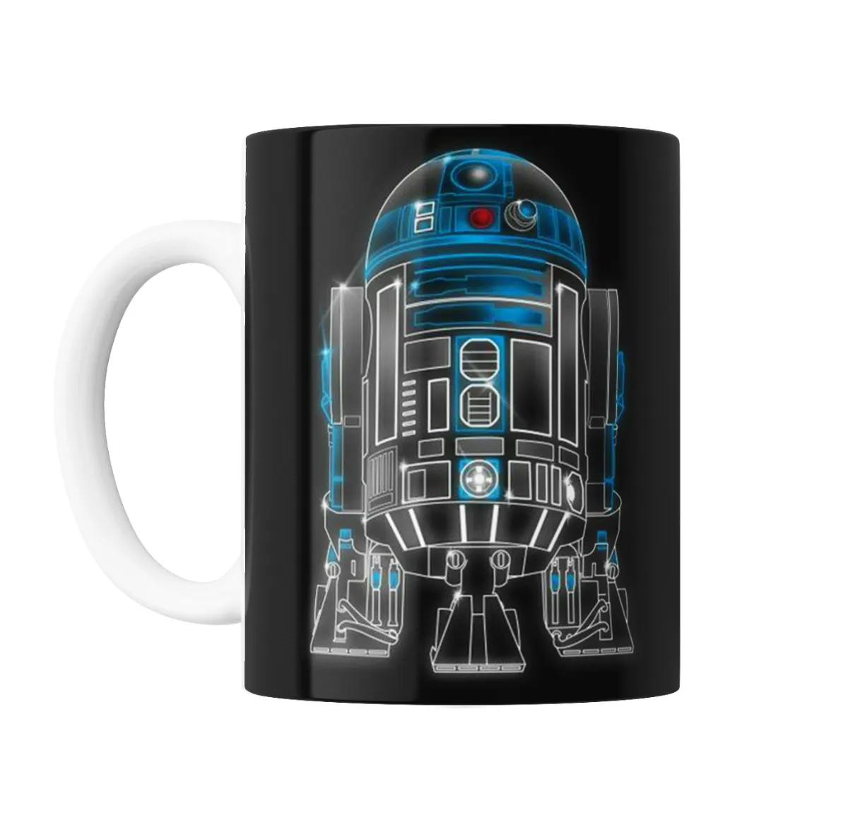Taza de Cerámica Star Wars R2-D2 Neón - vista 2