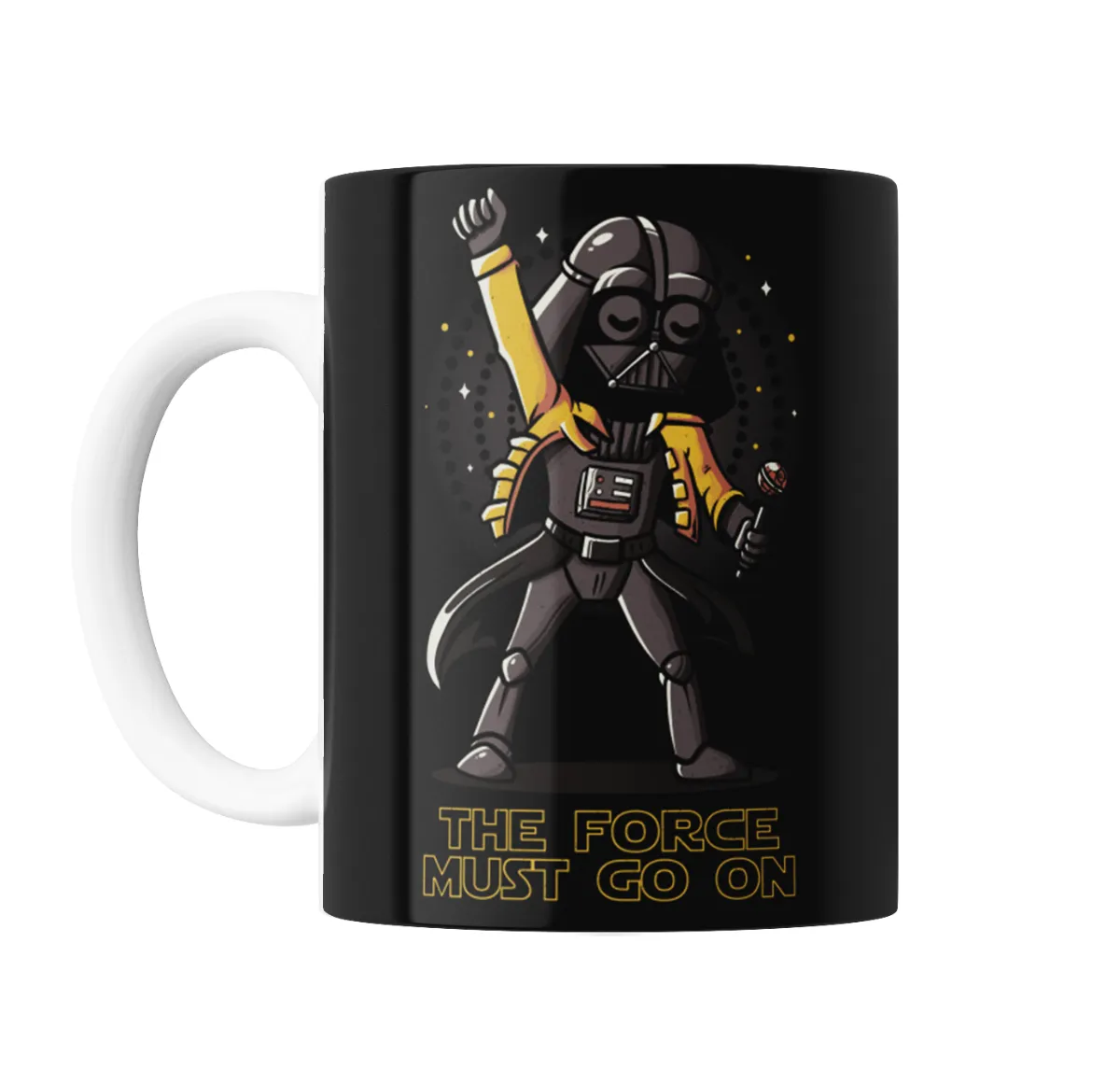 Taza de Cerámica Star Wars Darth Vader Freddie Mercury - vista 2