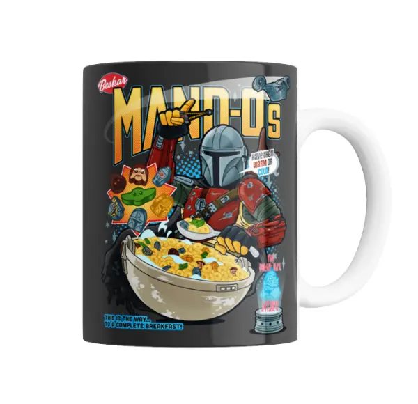 Taza de Cerámica Star Wars The Mandalorian Mando-Os Cereal