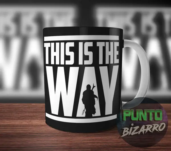 Taza de Cerámica Star Wars Mandalorian This Is The Way
