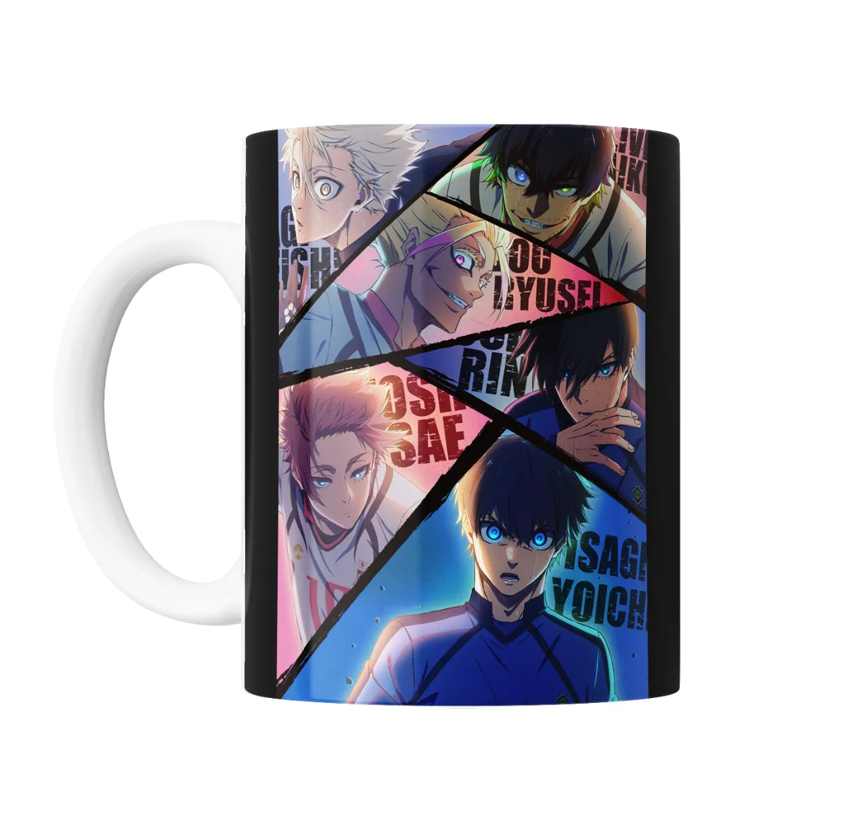 Taza de Cerámica Blue Lock Isagi Yoichi y Rin Itoshi - vista 2