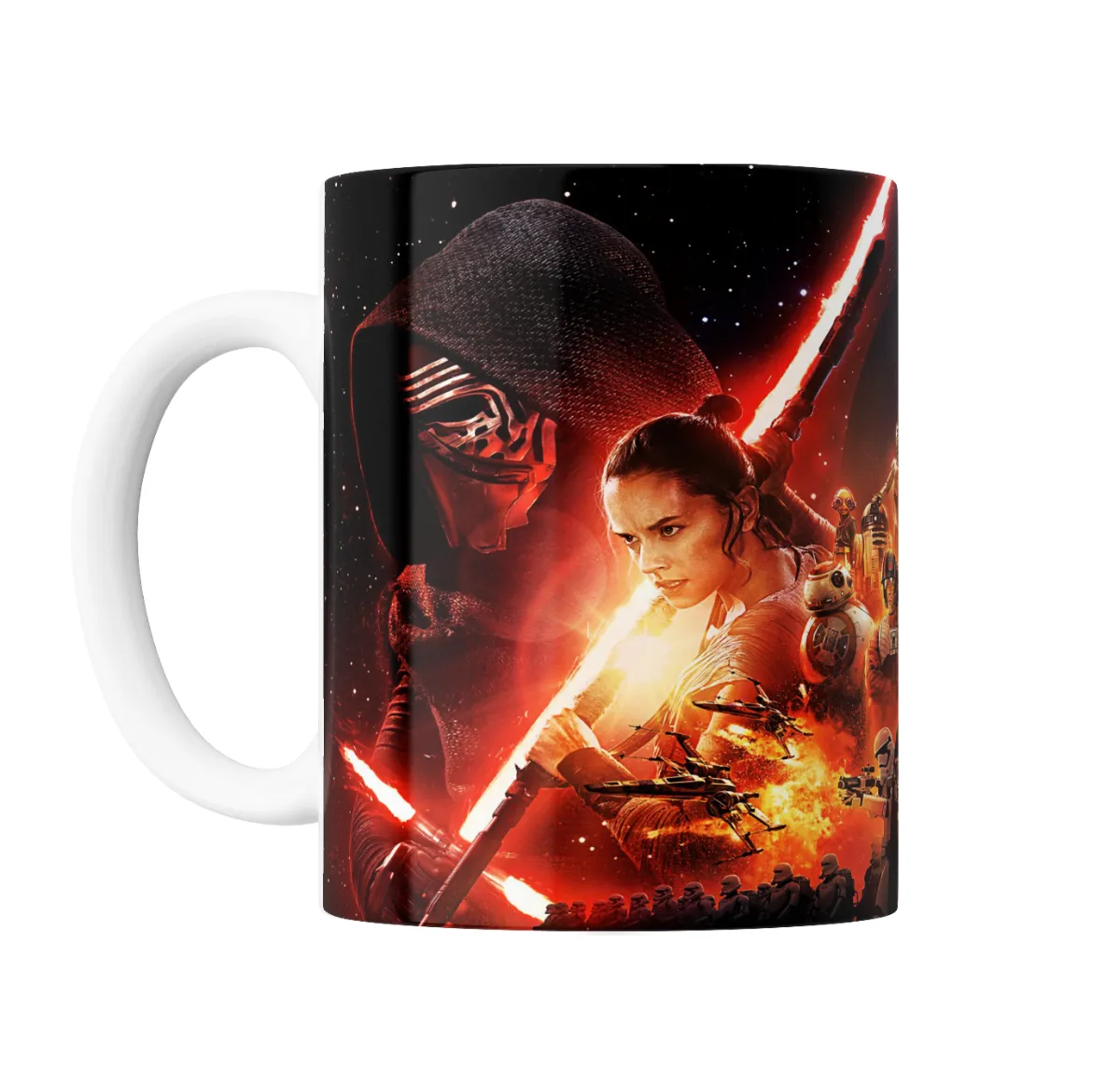 Taza de Cerámica Star Wars El Despertar de la Fuerza Kylo Ren Rey - vista 2