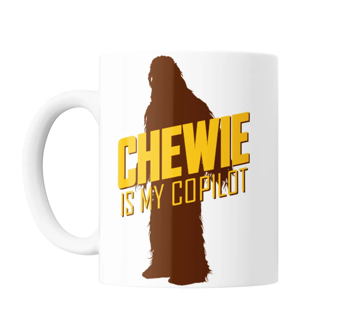 Taza de Cerámica Star Wars Chewie Is My Copilot - vista 2