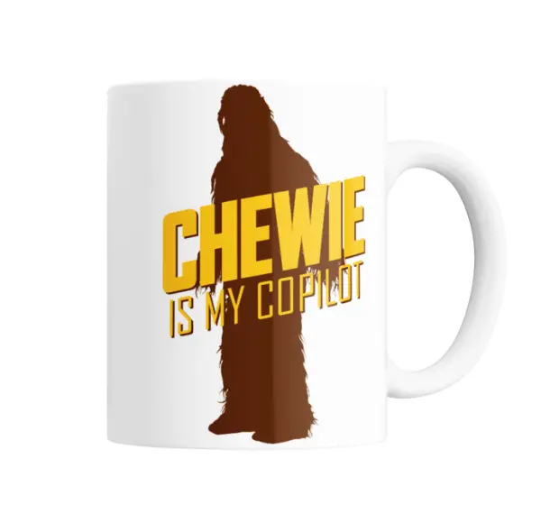 Taza de Cerámica Star Wars Chewie Is My Copilot