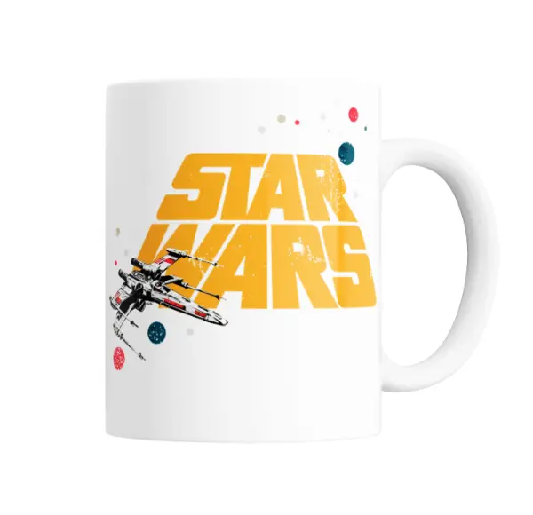 Taza de Cerámica Star Wars Logo X-Wing
