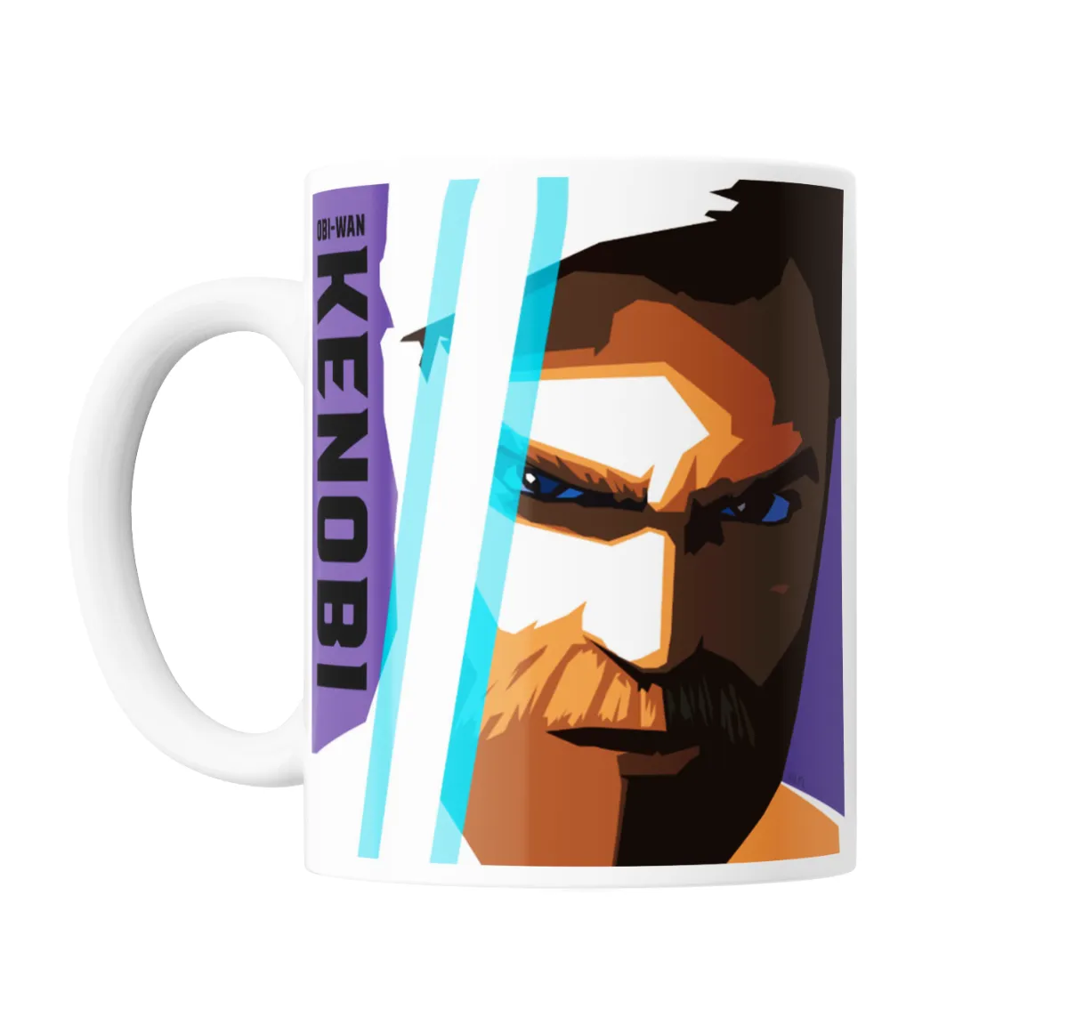 Taza de Cerámica Star Wars Obi-Wan Kenobi Sable Azul - vista 2