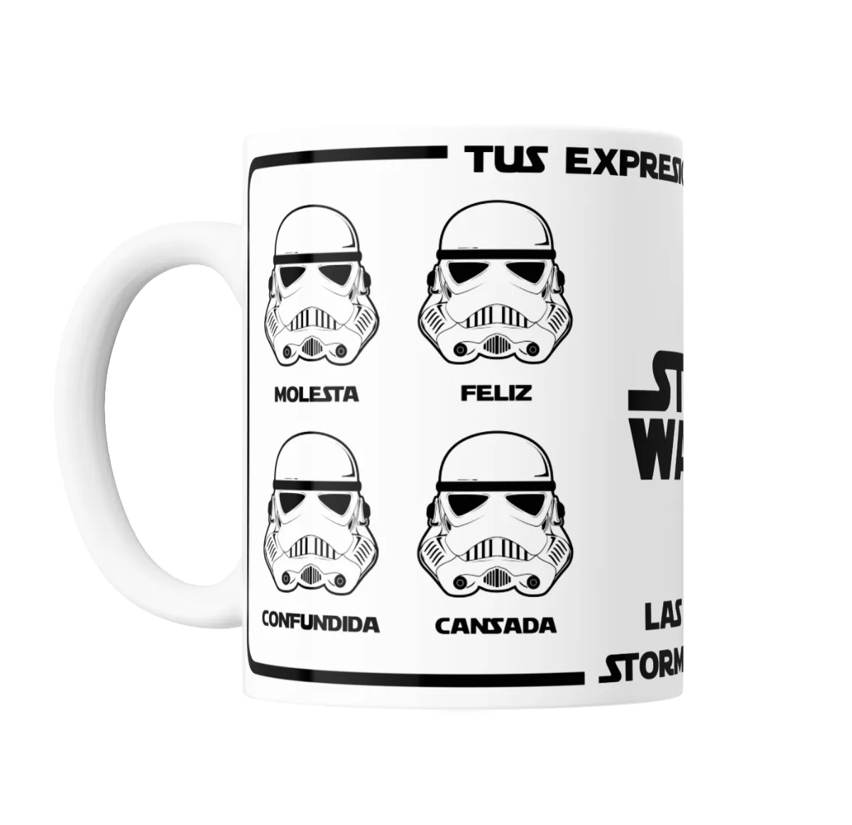 Taza de Cerámica Star Wars Stormtroopers Estados de Ánimo - vista 2