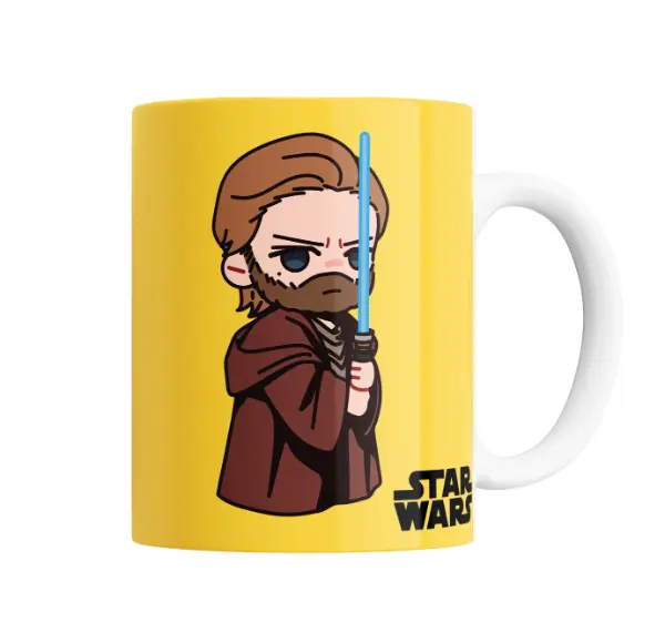 Taza de Cerámica Star Wars Obi-Wan Kenobi Chibi