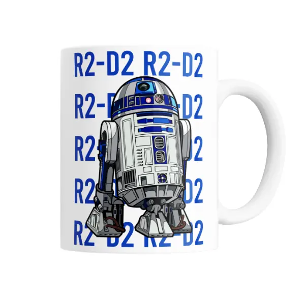 Taza de Cerámica Star Wars R2-D2 Repetido