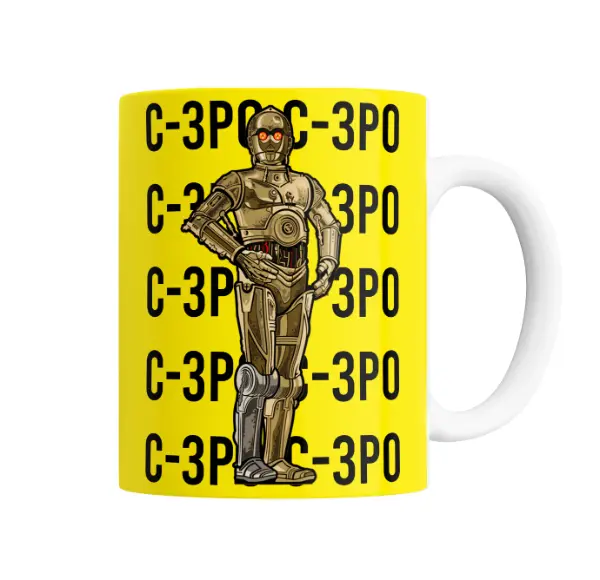 Taza de Cerámica Star Wars C-3PO Repetido