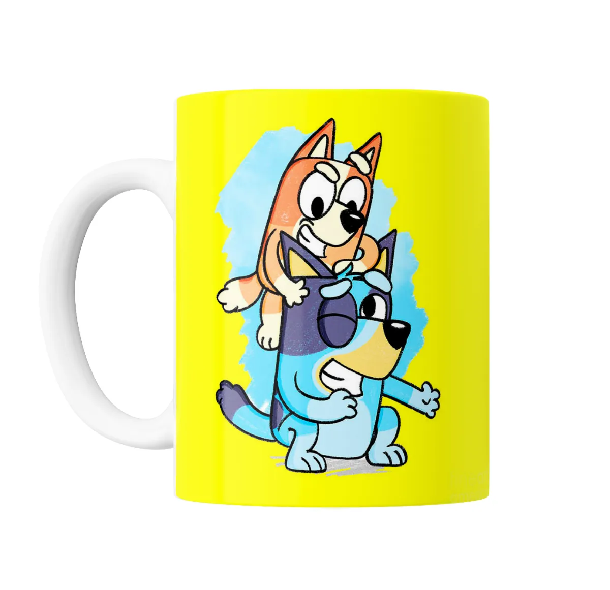 Taza de Cerámica Bluey Bingo a Caballo - vista 2