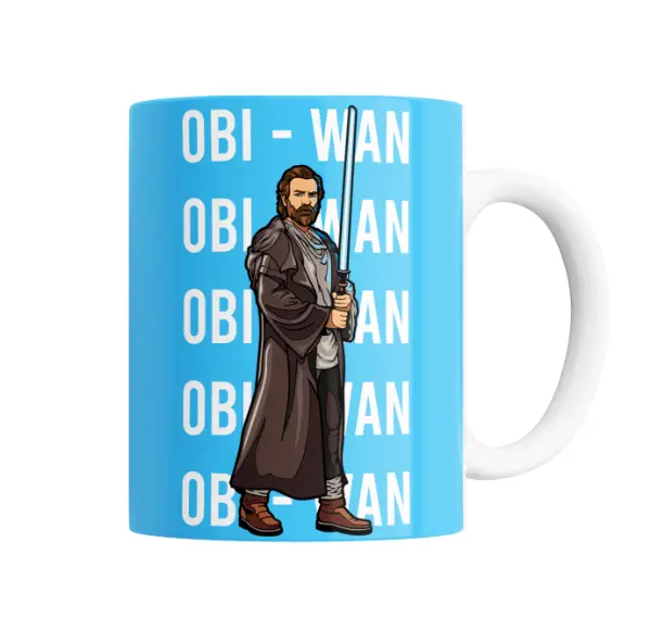 Taza de Cerámica Star Wars Obi-Wan Kenobi Sable de Luz