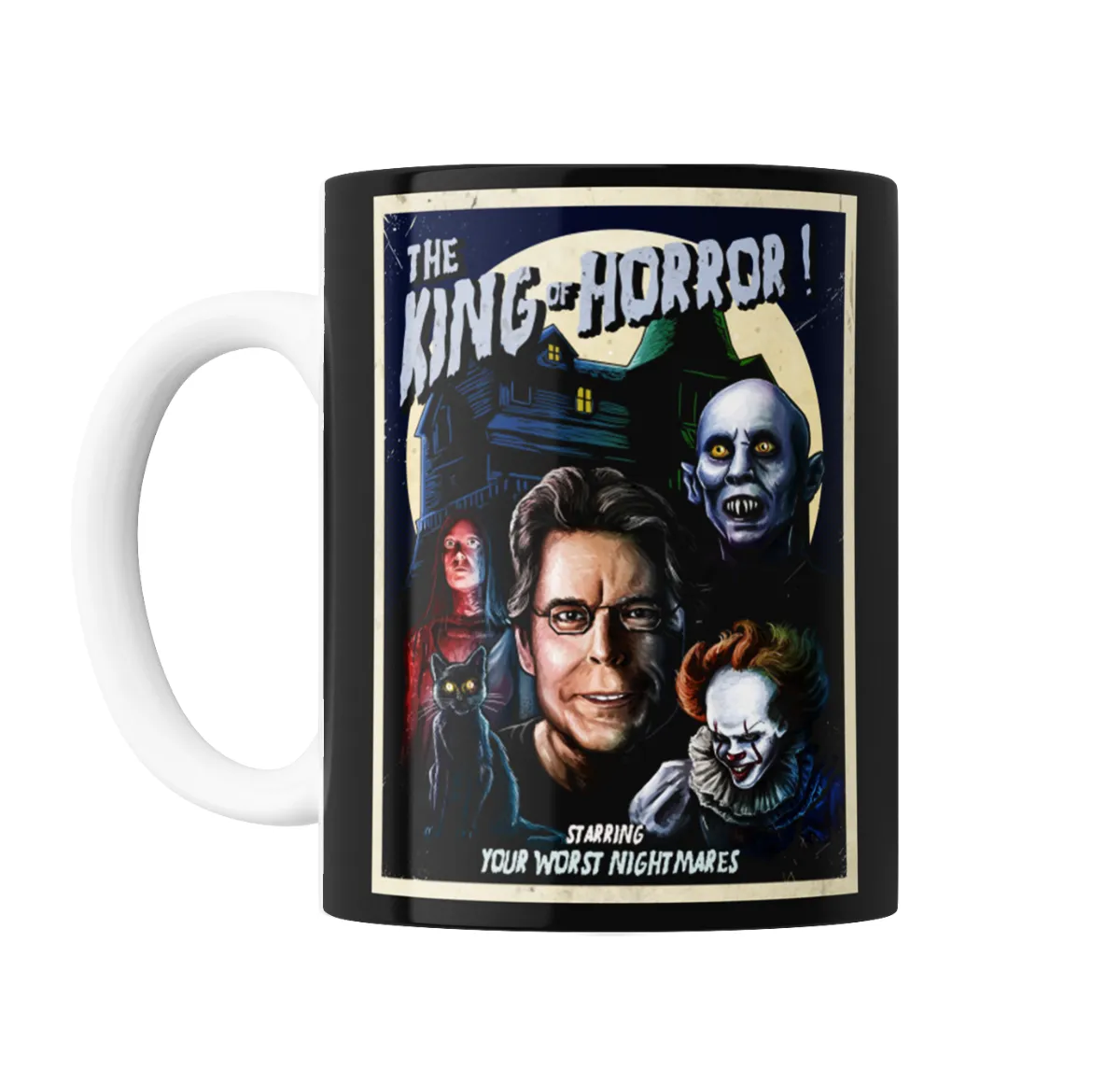 Taza de Cerámica Stephen King The King of Horror - vista 2