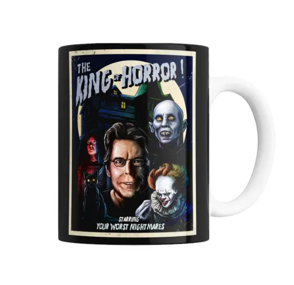 Taza de Cerámica Stephen King The King of Horror