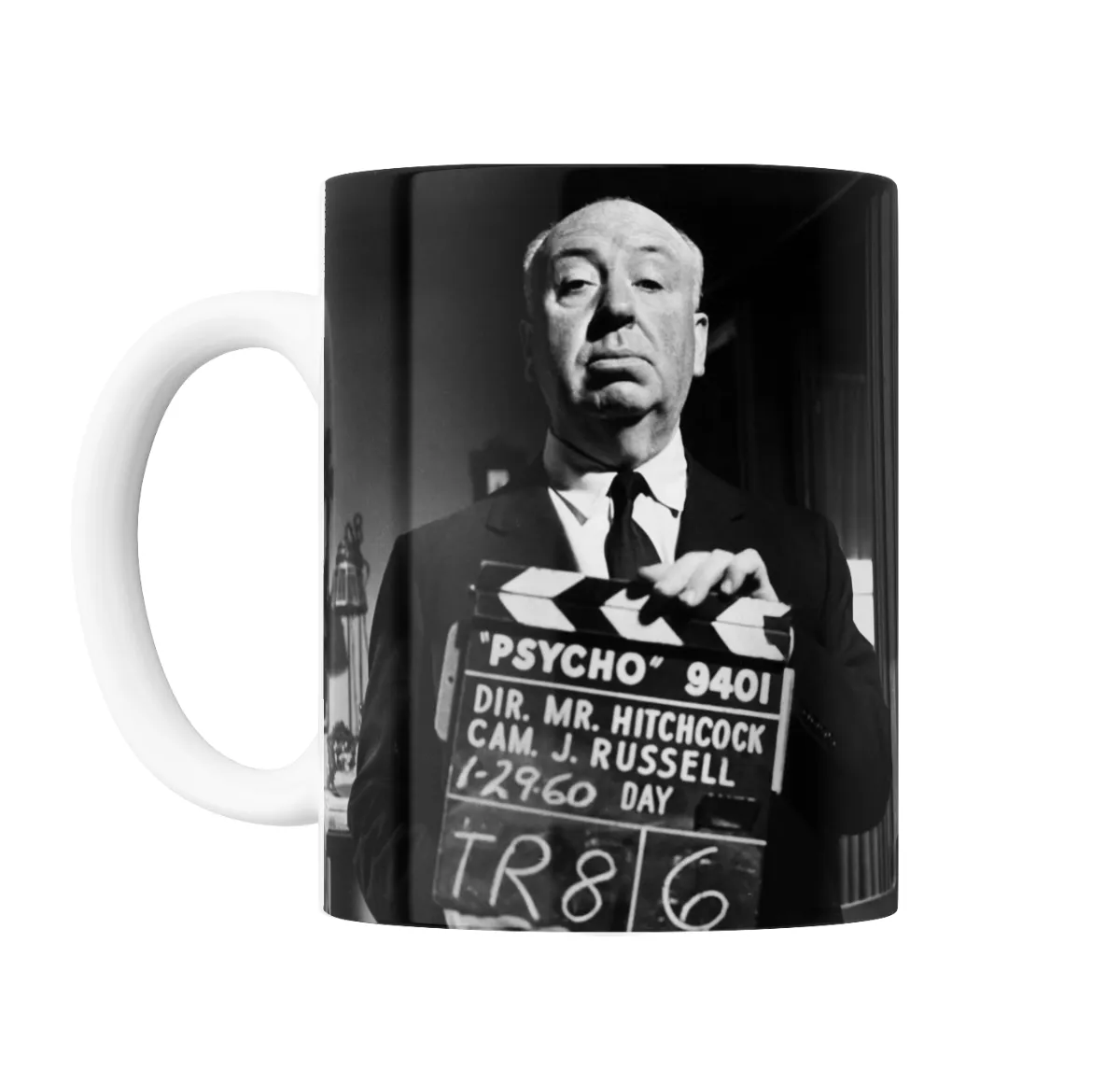 Taza de Cerámica Alfred Hitchcock Psycho - vista 2