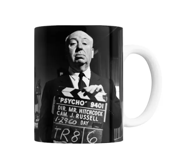 Taza de Cerámica Alfred Hitchcock Psycho