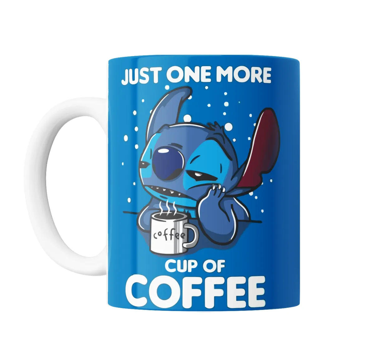 Taza de Cerámica Stitch Just One More Cup of Coffee - vista 2