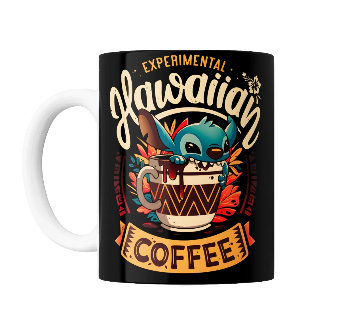 Taza de Cerámica Stitch Experimental Hawaiian Coffee - vista 2