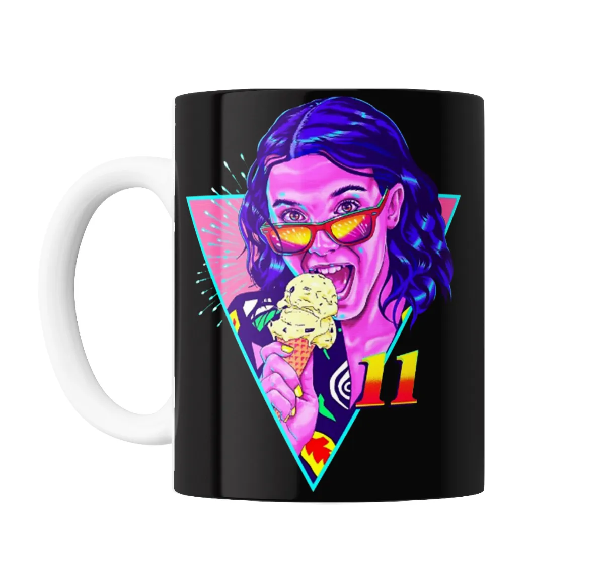 Taza de Cerámica Stranger Things Eleven Helado - vista 2