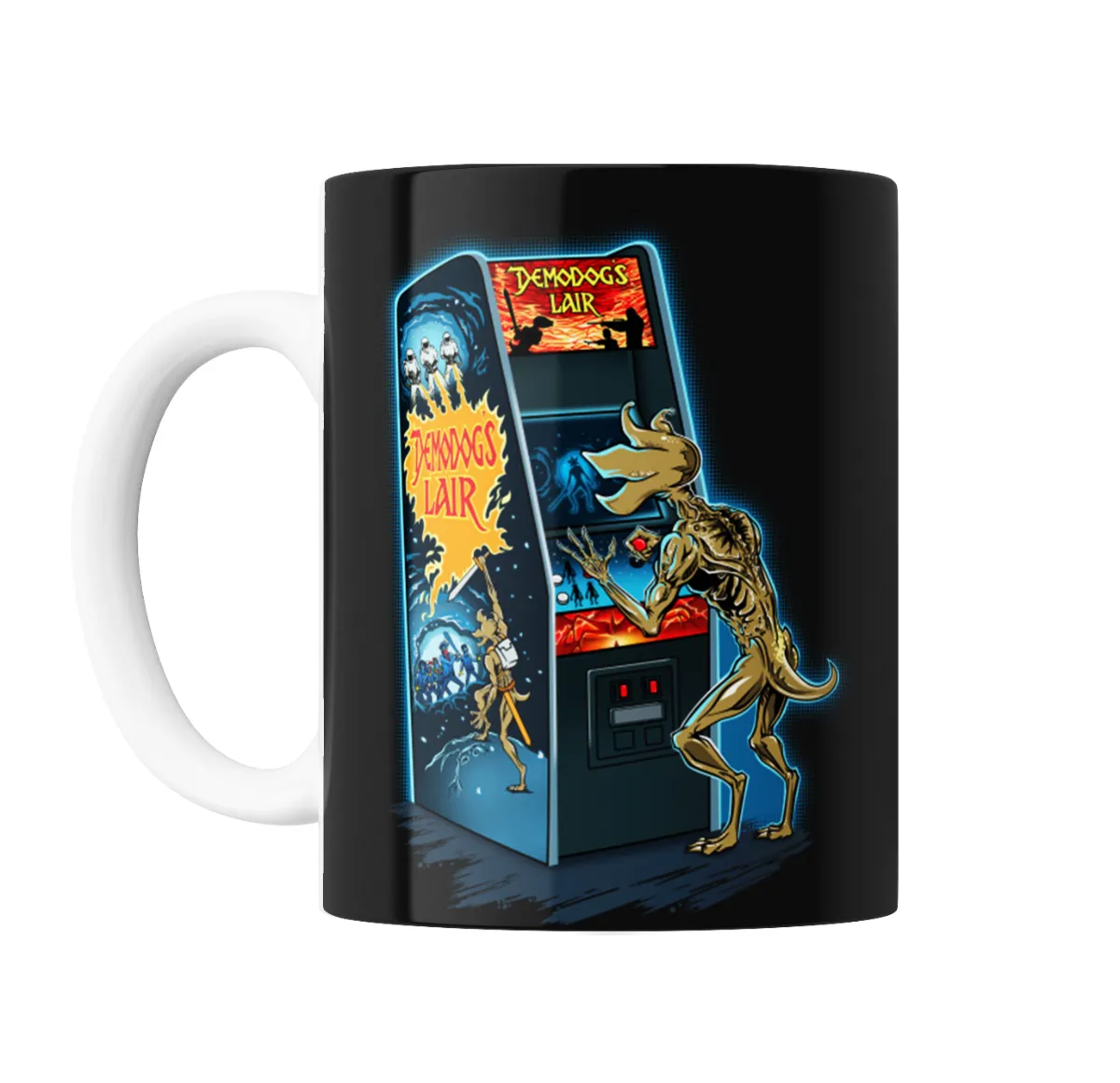 Taza de Cerámica Stranger Things Demogorgon Arcade Demodog's Lair - vista 2