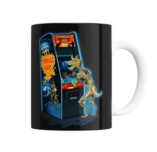 Taza de Cerámica Stranger Things Demogorgon Arcade Demodog's Lair