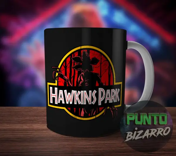 Taza de Cerámica Stranger Things Hawkins Park Demogorgon
