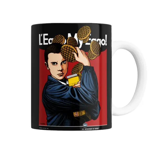 Taza de Cerámica Stranger Things Eleven L'Eggo My Eggo