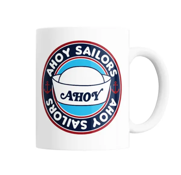 Taza de Cerámica Stranger Things Scoops Ahoy