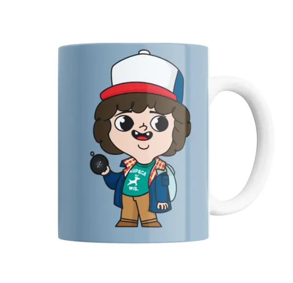 Taza de Cerámica Stranger Things Dustin Chibi