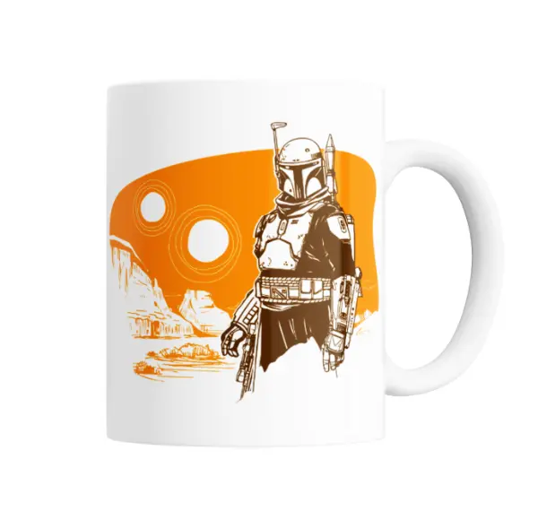 Taza de Cerámica Star Wars Boba Fett Desierto Tatooine