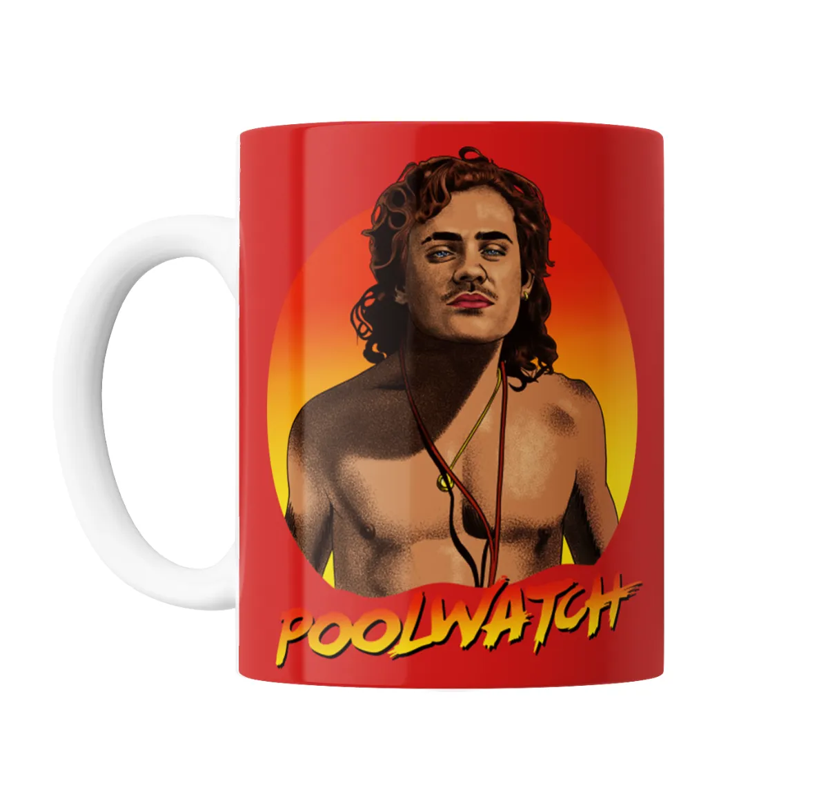 Taza de Cerámica Stranger Things Billy Poolwatch - vista 2