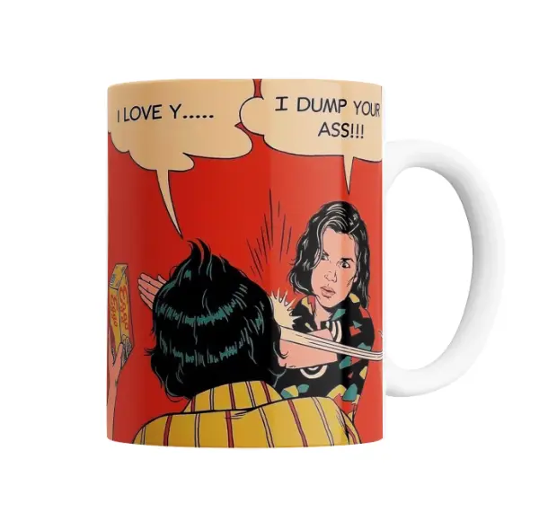 Taza de Cerámica Stranger Things Eleven y Mike Eggos