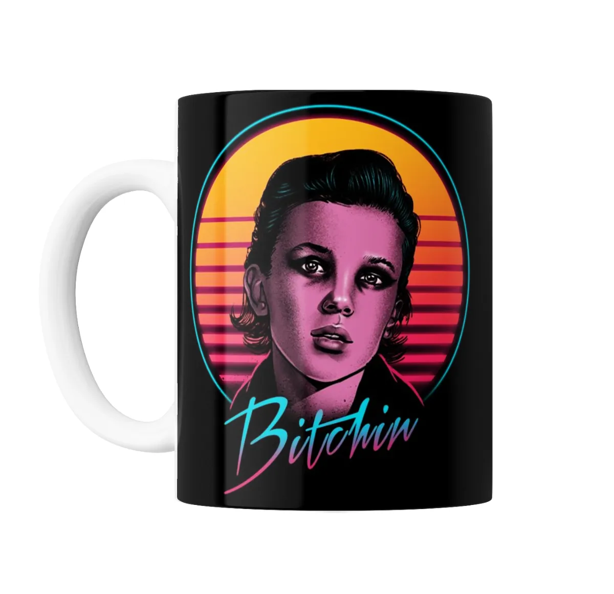 Taza de Cerámica Stranger Things Eleven Bitchin - vista 2